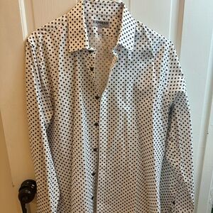Express Fitted Dress Shirt